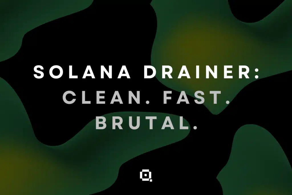 Solana Drainer Script: Clean. Fast. Brutal. crypto drainer Solana drainer script by QuarkLab — clean, fast, brutal performance
