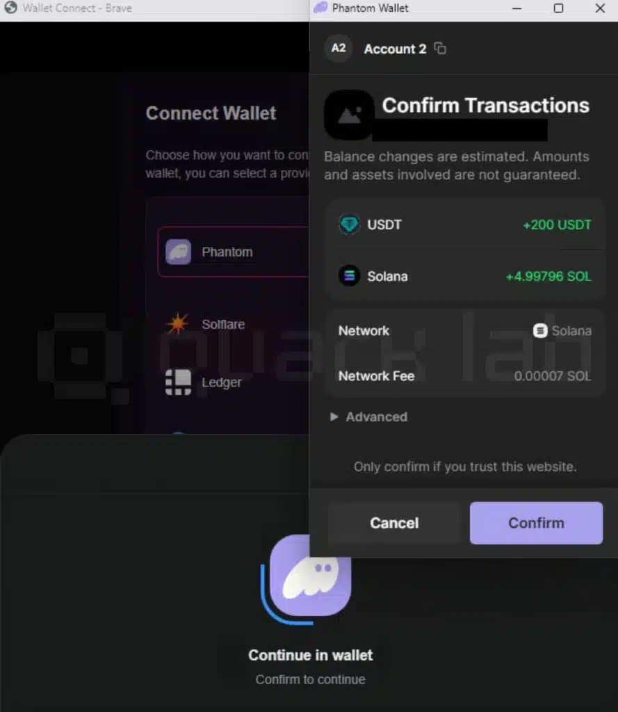 Blockaid bypass using Solana wallet drainer – Quark Lab